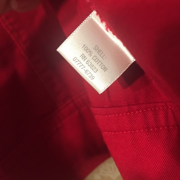 Christopher & Banks Bright Red Grommets Jacket L - Picture 8 of 8